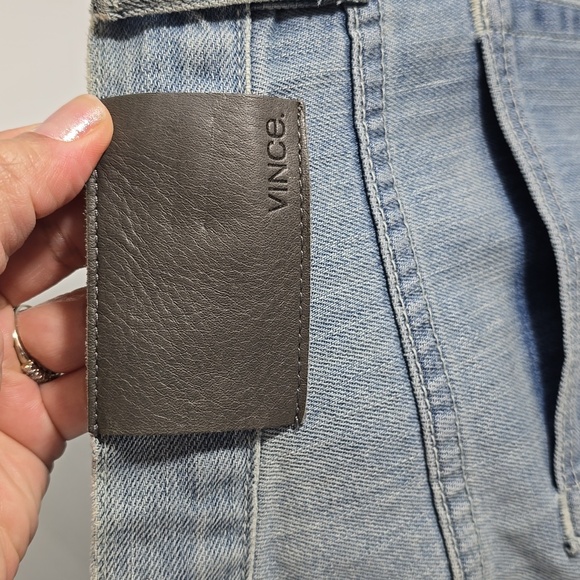 {Vince} Men's VM. 212 Slim Jeans - Size 30 In Rosebowl Wash - Picture 9 of 13